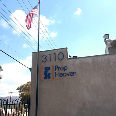 prop[ heaven building sign